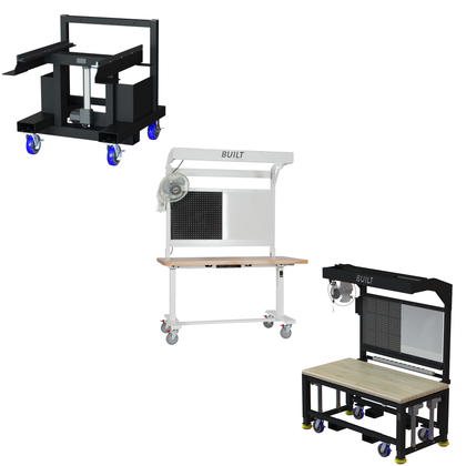 Ergonomic Machine Bases and Workstations