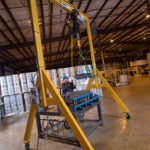 Spanco 3A2012-W A-Series Adjustable Height 3 Ton Gantry Crane