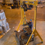 Spanco 7A1013 A-Series Adjustable Height 7-1/2 Ton Gantry Crane