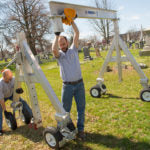 Spanco 0.5ALU1009 All Aluminum Adjustable Height 1/2 Ton Gantry Crane