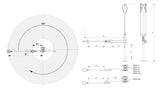 Desoutter (6158107020) D53-25 Linear Torque Reaction Arm