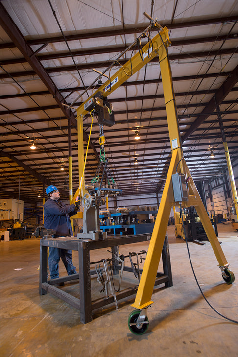 Spanco Tools Spanco 7F3016 A-Series Fixed Height 7-1/2 Ton Gantry Crane ...