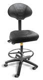Eidos Model 102 Bench Master Workstation Ergonomic Chair With 2.5" Office Style Casters
