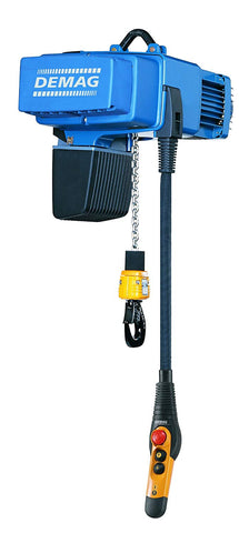 DEMAG Stationary Chain Hoist DC Pro 2-250 1/1 H8 V9.6/2.4 575/60